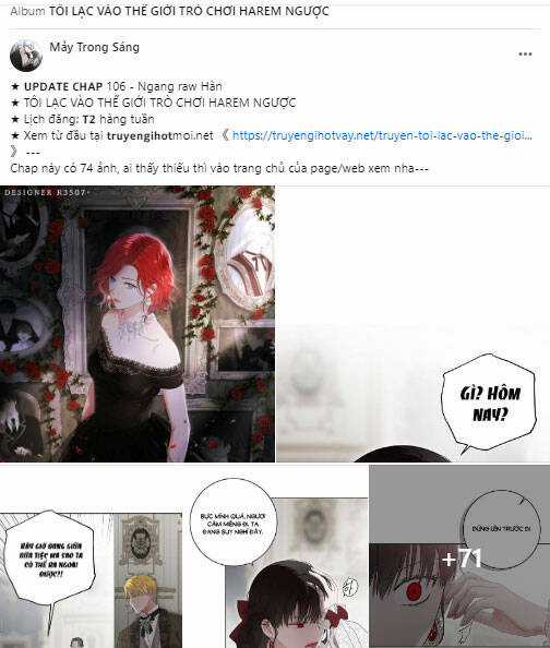 Tôi Lạc Vào Thế Giới Trò Chơi Harem Ngược Chapter 106.1 trang 37