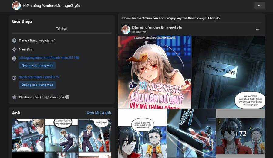 Tôi Livestream Cầu Hôn Nữ Quỷ Vậy Mà Thành Công!? Chapter 44 trang 84