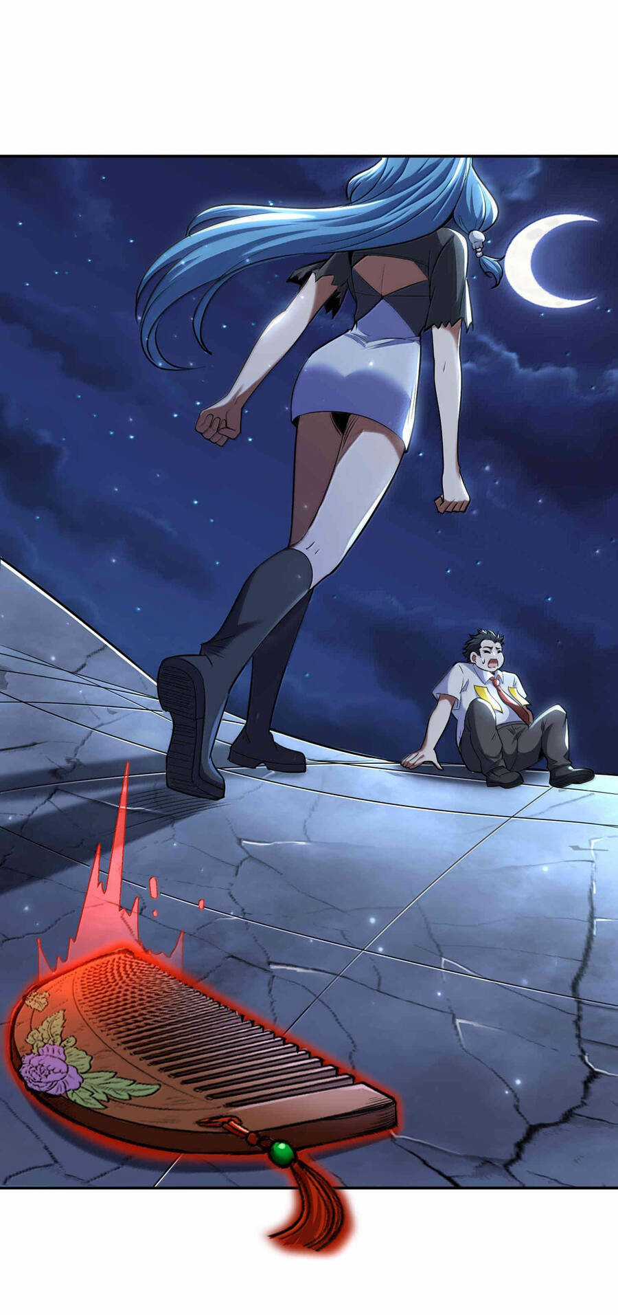 Tôi Livestream Cầu Hôn Nữ Quỷ Vậy Mà Thành Công!? Chapter 50 trang 49