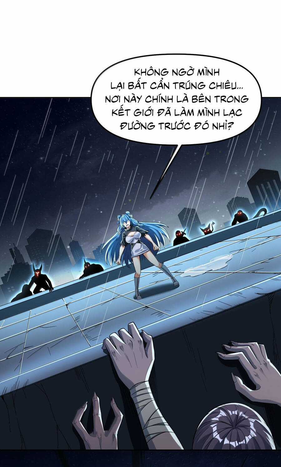 Tôi Livestream Cầu Hôn Nữ Quỷ Vậy Mà Thành Công!? Chapter 50 trang 56