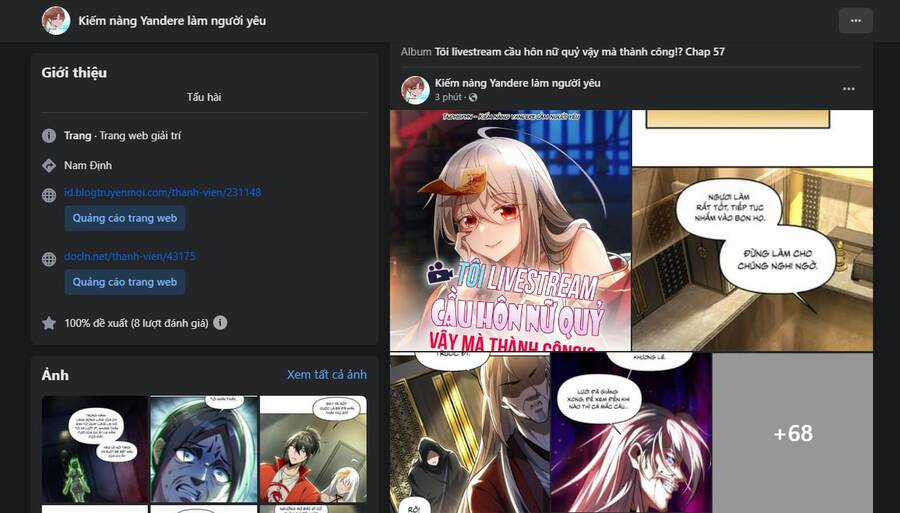 Tôi Livestream Cầu Hôn Nữ Quỷ Vậy Mà Thành Công!? Chapter 50 trang 77