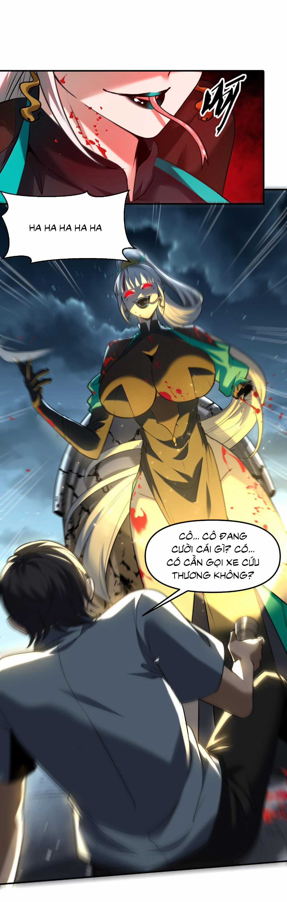 Tôi Livestream Cầu Hôn Nữ Quỷ Vậy Mà Thành Công!? Chapter 54 trang 57