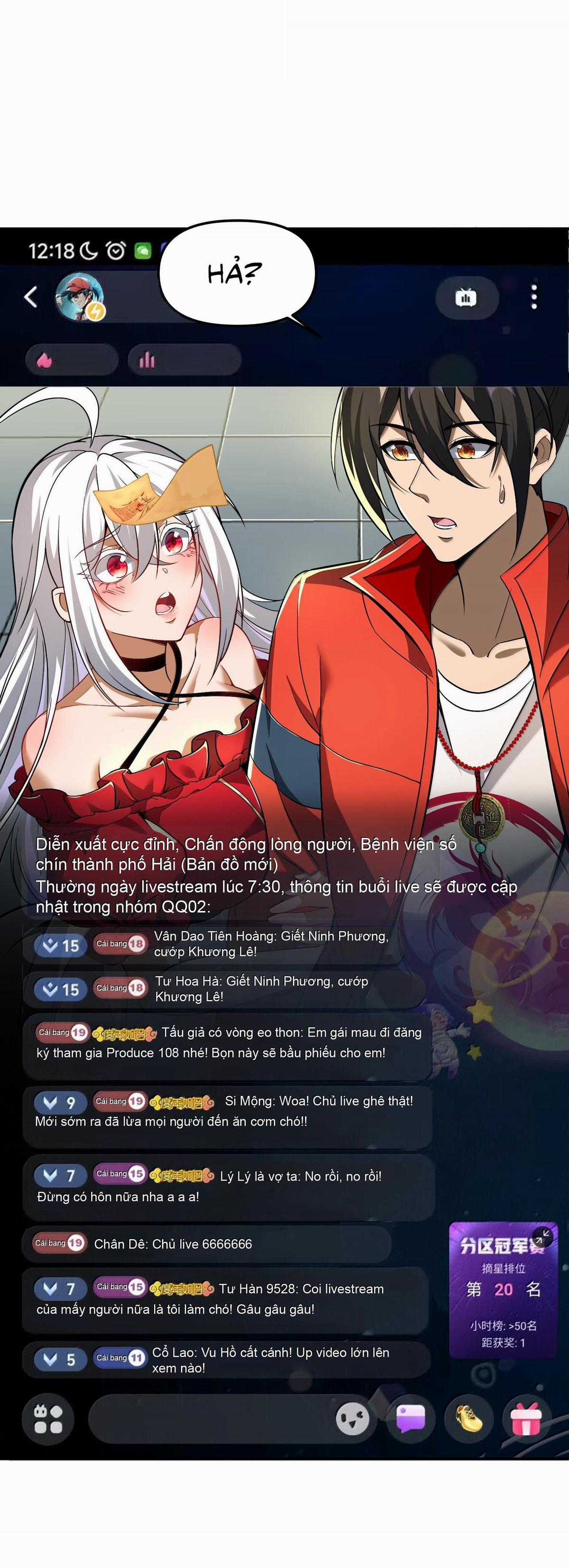 Tôi Livestream Cầu Hôn Nữ Quỷ Vậy Mà Thành Công!? Chapter 57 trang 10