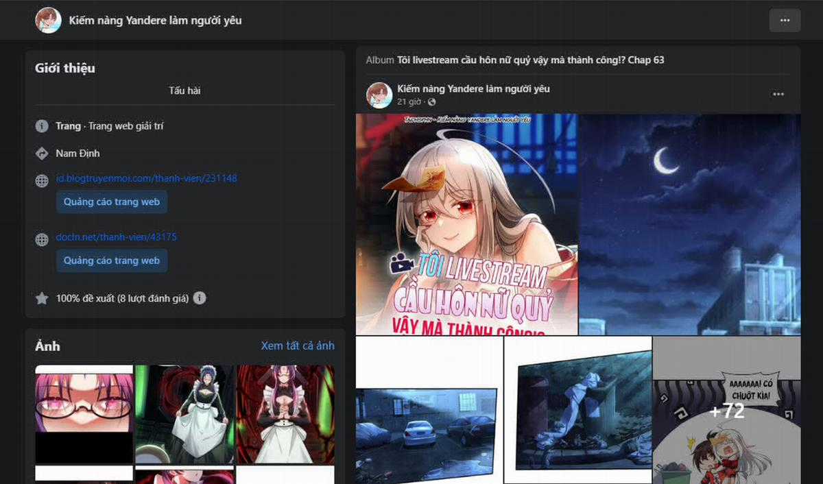 Tôi Livestream Cầu Hôn Nữ Quỷ Vậy Mà Thành Công!? Chapter 57 trang 74