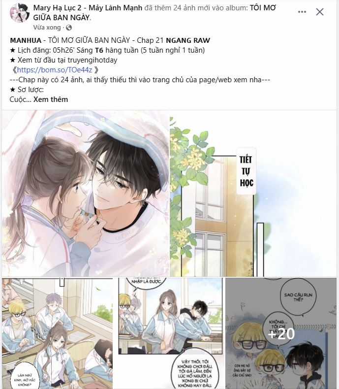 Tôi Mơ Giữa Ban Ngày Chapter 21.1 trang 0