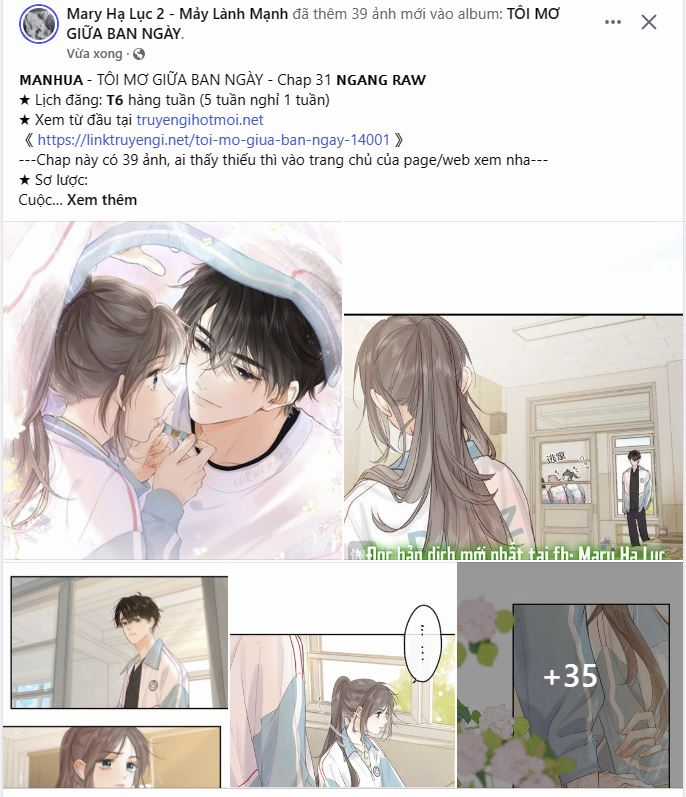 Tôi Mơ Giữa Ban Ngày Chapter 31.1 trang 0