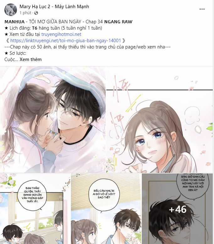 Tôi Mơ Giữa Ban Ngày Chapter 34.1 trang 0