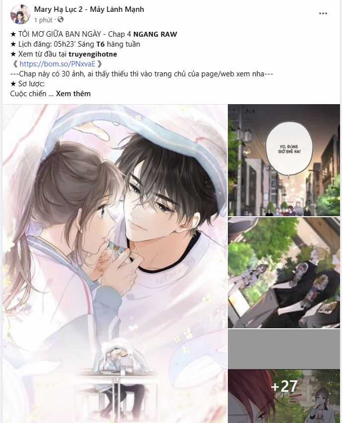 Tôi Mơ Giữa Ban Ngày Chapter 4.1 trang 5