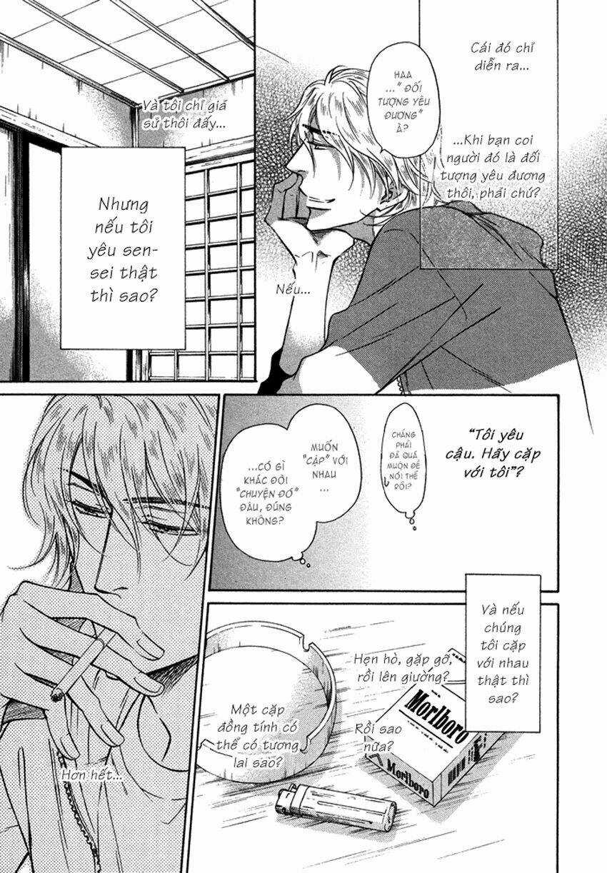 Tôi muốn biết thêm về anh... Có được không? Chapter 5 trang 27