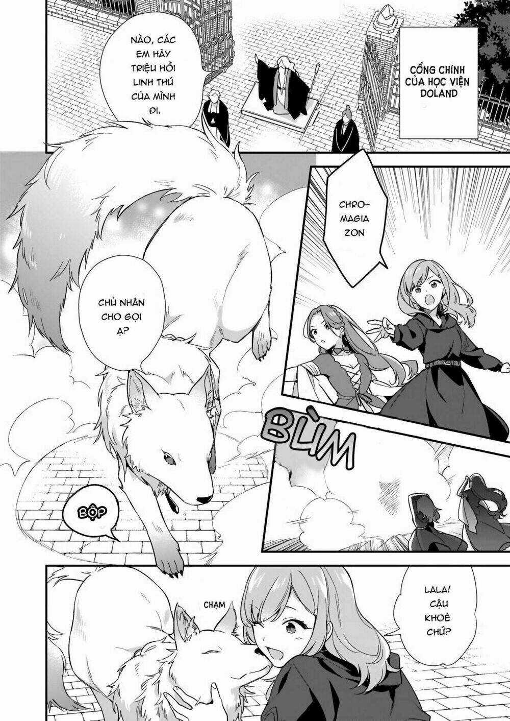 Tôi Muốn Làm Tiếp Tân Của Thế Giới Ma Pháp Chapter 2.2 trang 9