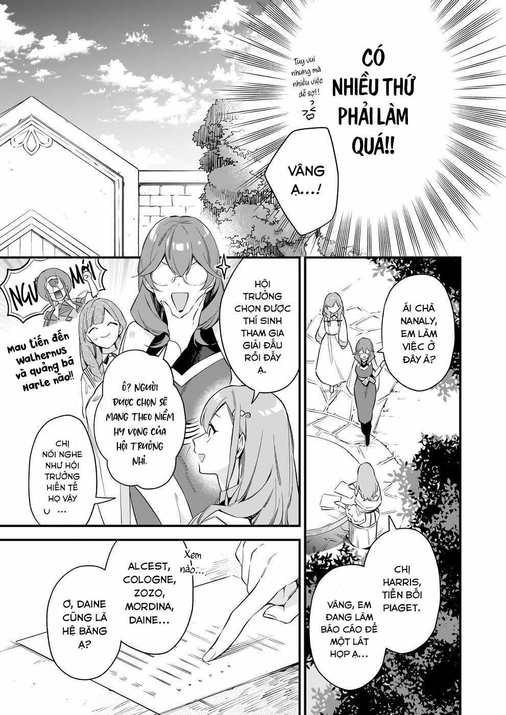 Tôi Muốn Làm Tiếp Tân Của Thế Giới Ma Pháp Chapter 24 trang 3