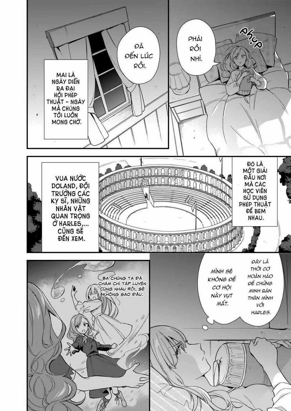 Tôi Muốn Làm Tiếp Tân Của Thế Giới Ma Pháp Chapter 3.1 trang 3