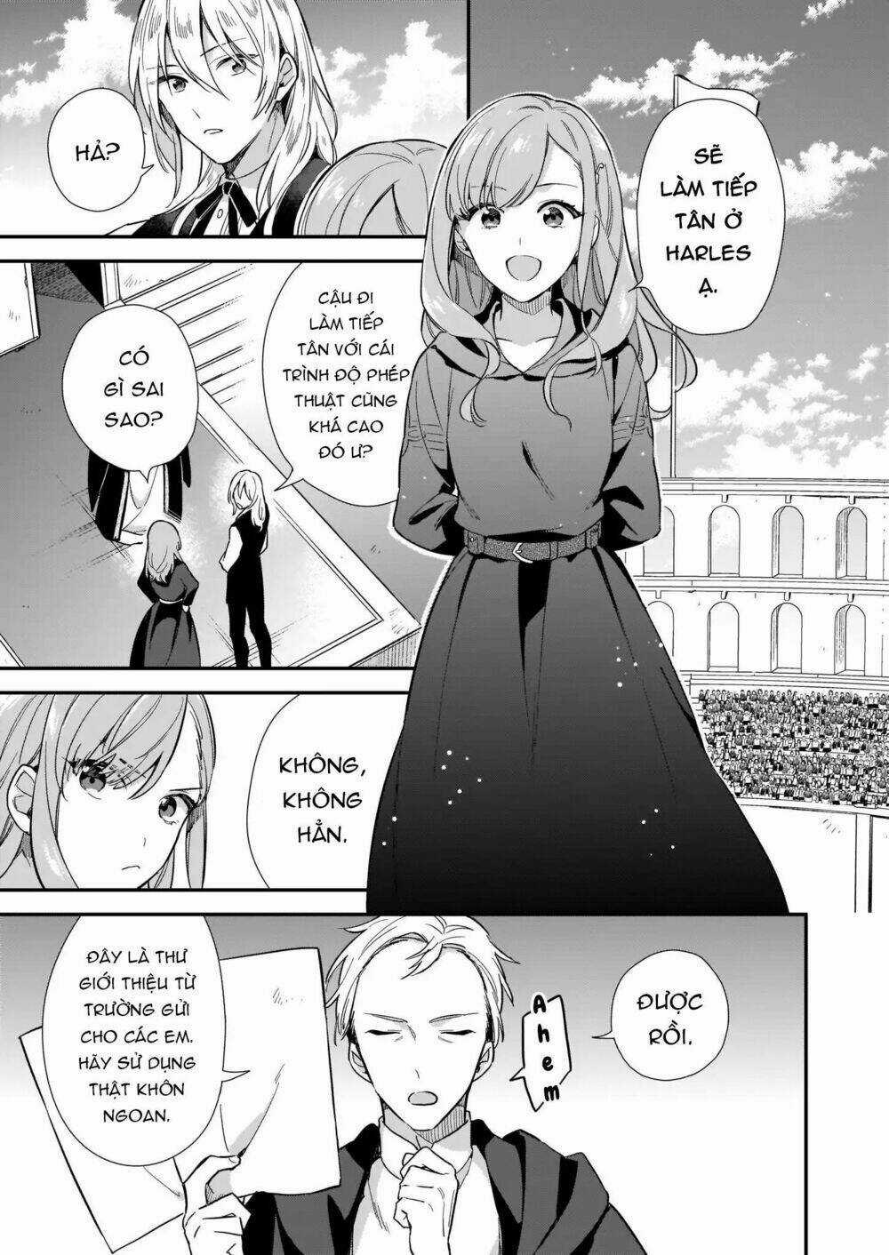 Tôi Muốn Làm Tiếp Tân Của Thế Giới Ma Pháp Chapter 3.2 trang 15