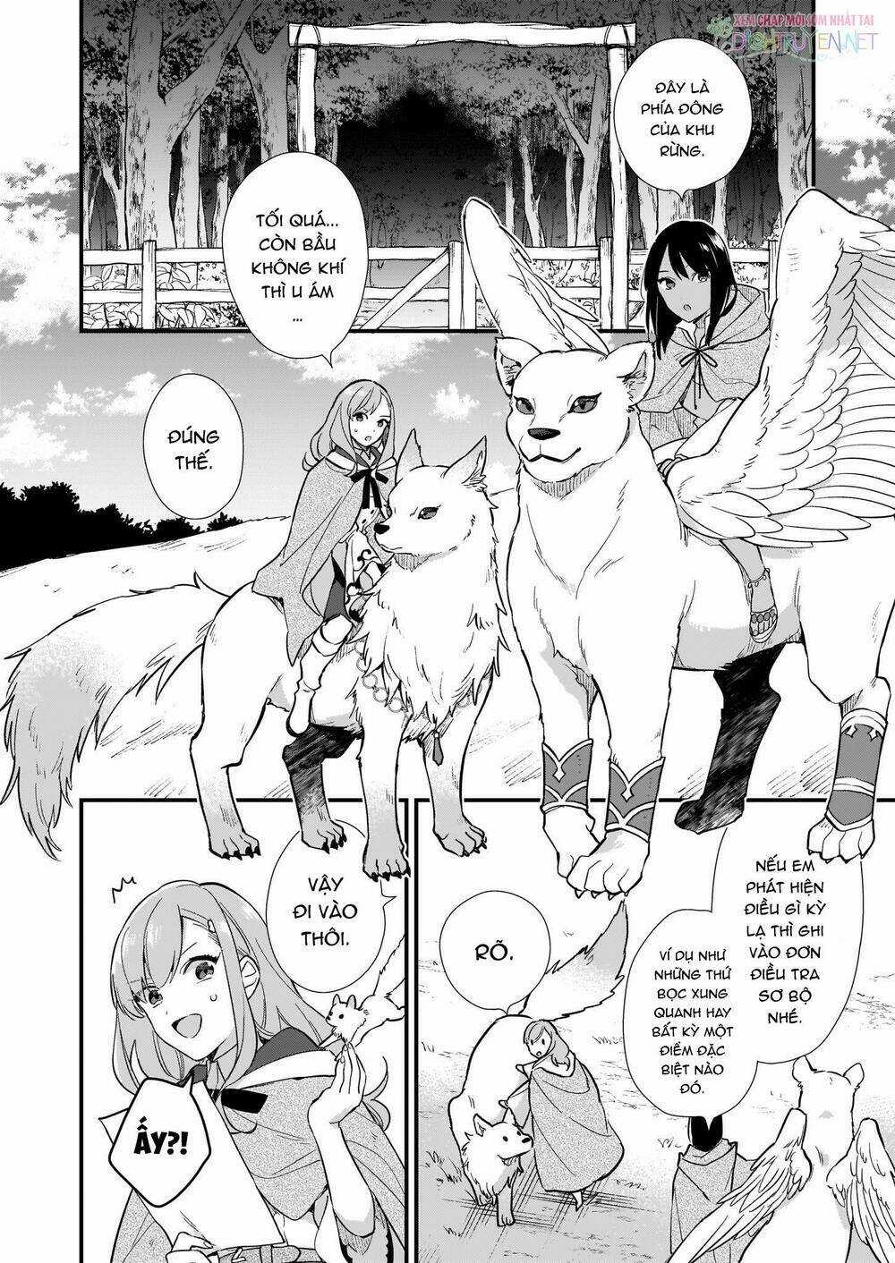 Tôi Muốn Làm Tiếp Tân Của Thế Giới Ma Pháp Chapter 6.1 trang 9