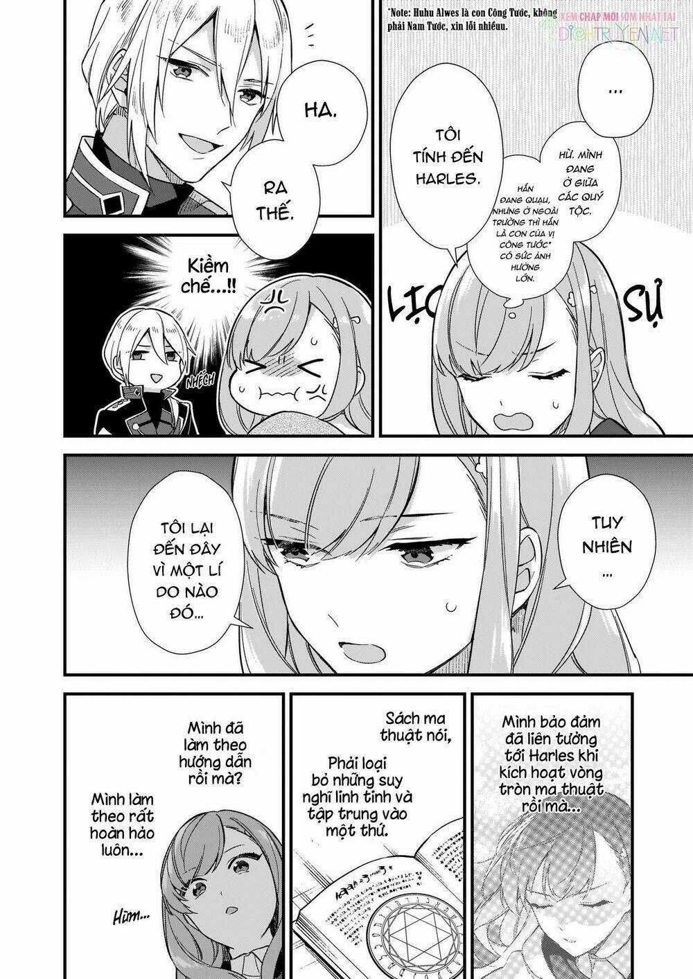 Tôi Muốn Làm Tiếp Tân Của Thế Giới Ma Pháp Chapter 6.2 trang 11