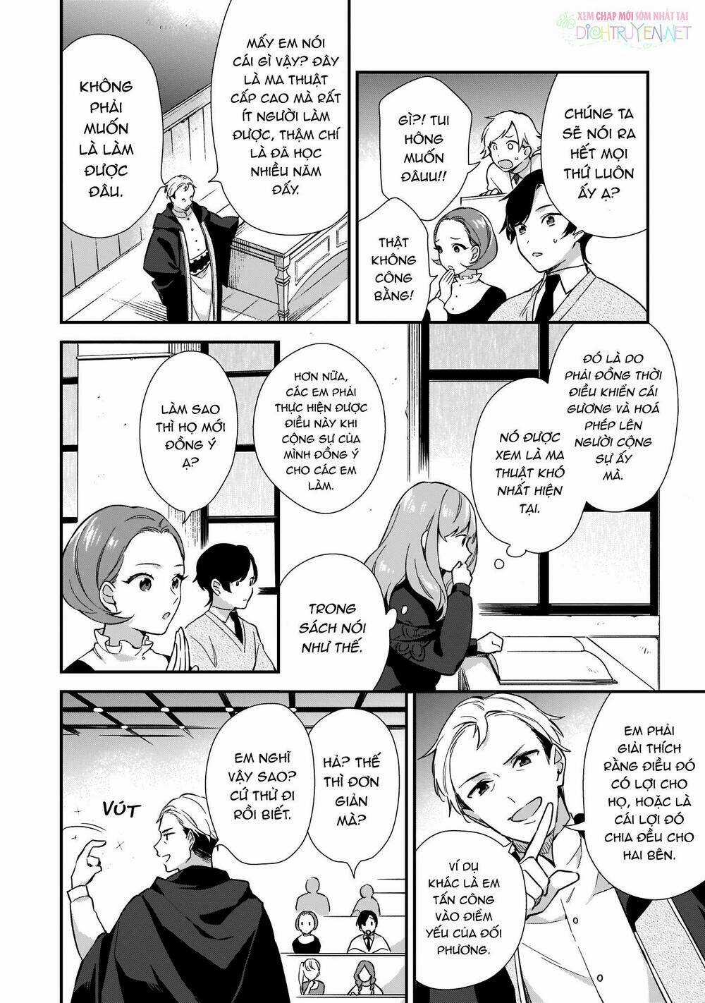 Tôi Muốn Làm Tiếp Tân Của Thế Giới Ma Pháp Chapter 6.5 trang 3