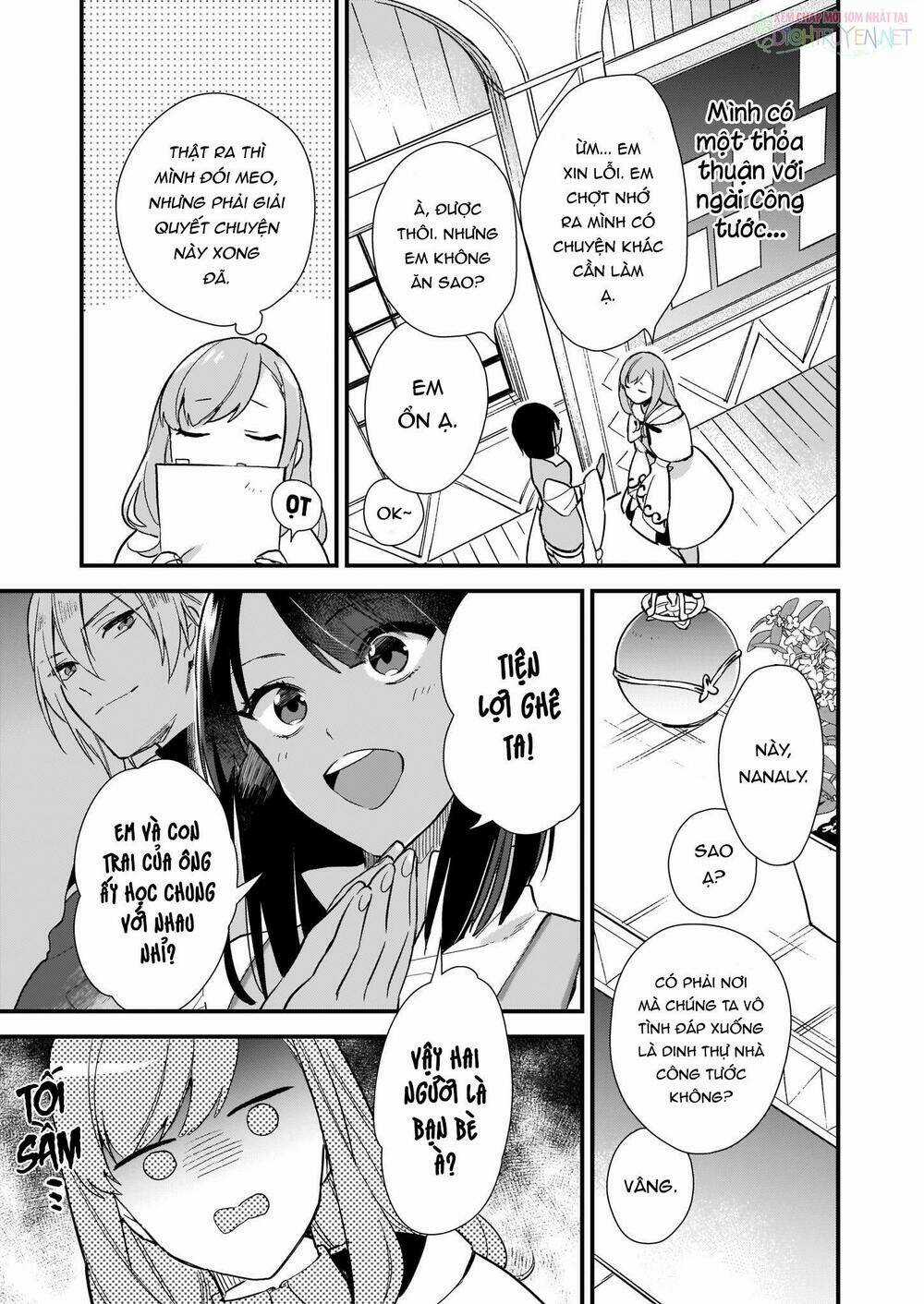 Tôi Muốn Làm Tiếp Tân Của Thế Giới Ma Pháp Chapter 7 trang 9