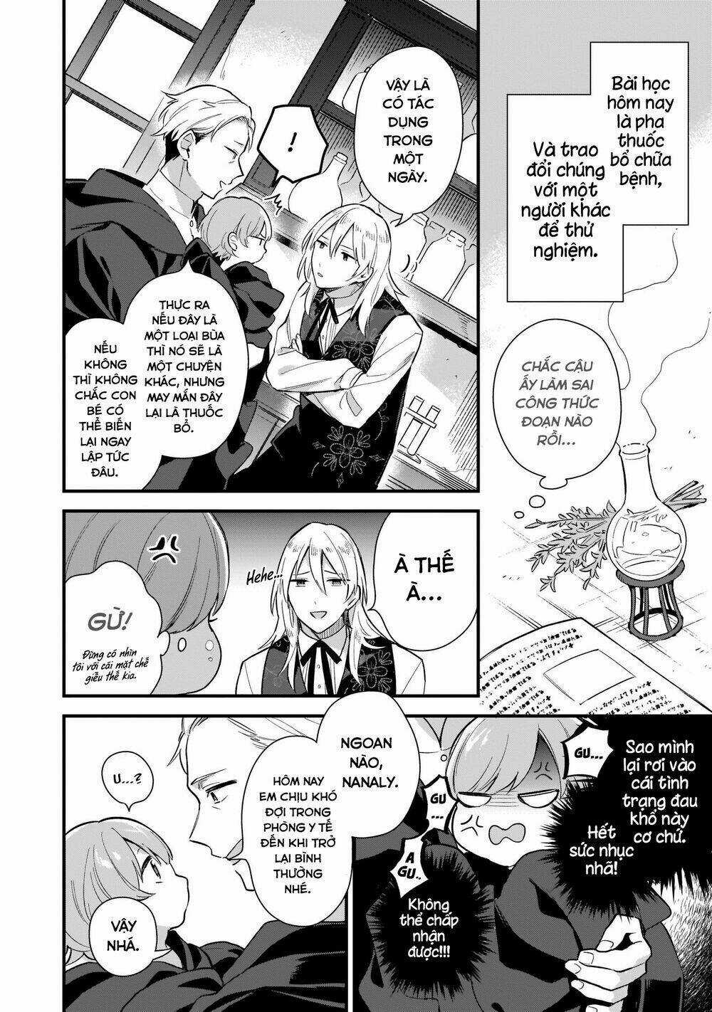 Tôi Muốn Làm Tiếp Tân Của Thế Giới Ma Pháp Chapter 8.5 trang 9