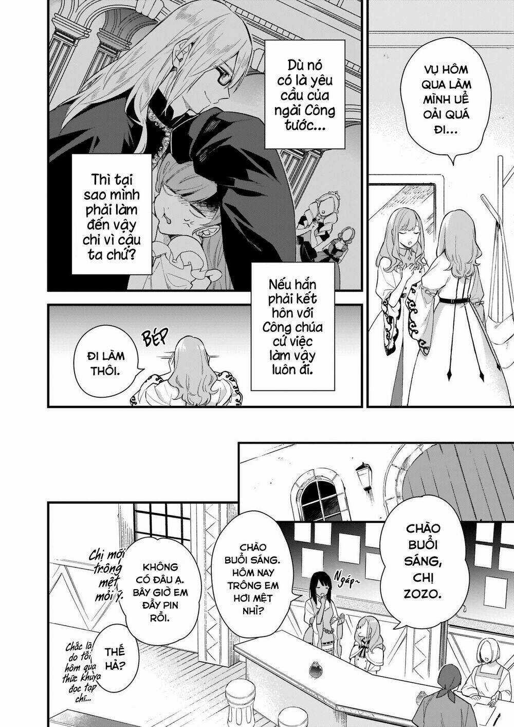 Tôi Muốn Làm Tiếp Tân Của Thế Giới Ma Pháp Chapter 9 trang 3