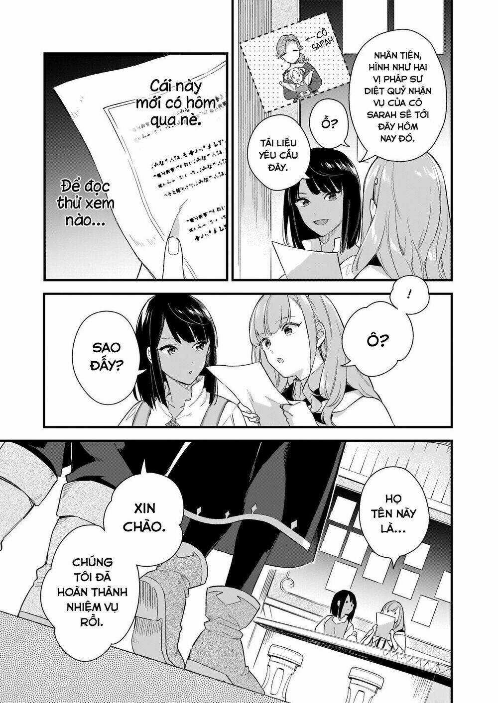 Tôi Muốn Làm Tiếp Tân Của Thế Giới Ma Pháp Chapter 9 trang 4