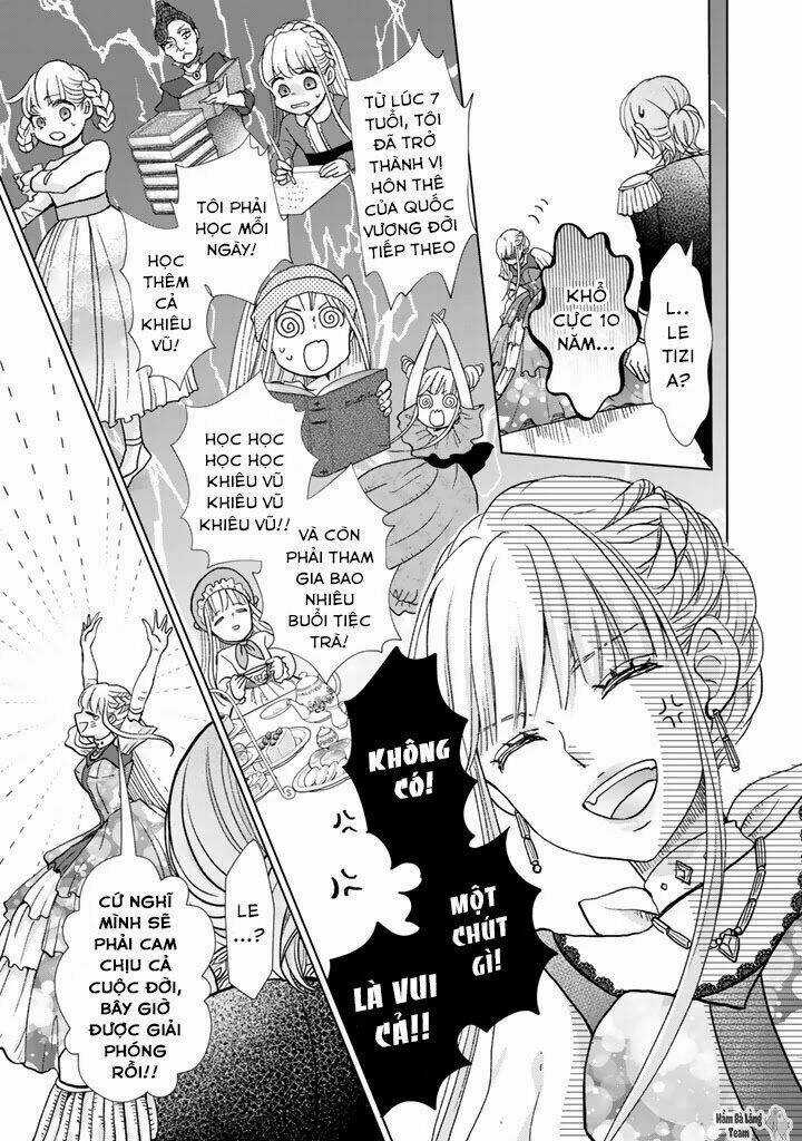 Tôi Muốn Thoát Khỏi Buổi Đào Tạo Vương Phi Chapter 1 trang 7