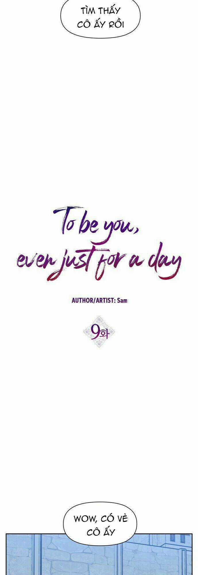 Tôi Muốn Trở Thành Cô Ấy Dù Chỉ Là Một Ngày Chapter 9 trang 33