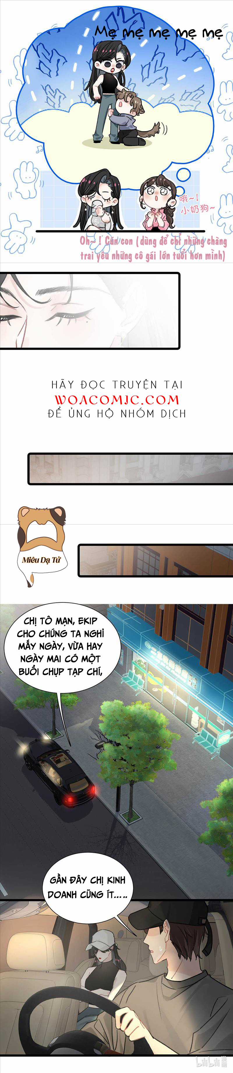 Tôi Ở Gameshow Tình Yêu Bị Mẹ Kế Ảnh Hậu Cưỡng Chế Yêu Chapter 6 trang 2