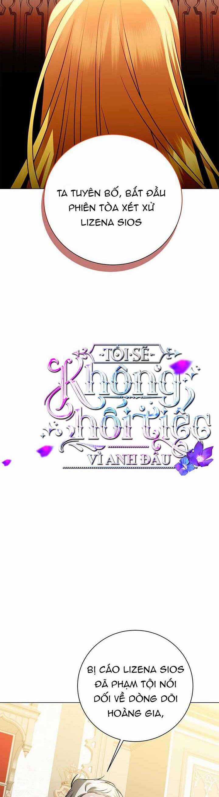 Tôi Sẽ Không Hối Tiếc Vì Anh Đâu Chapter 121 trang 3