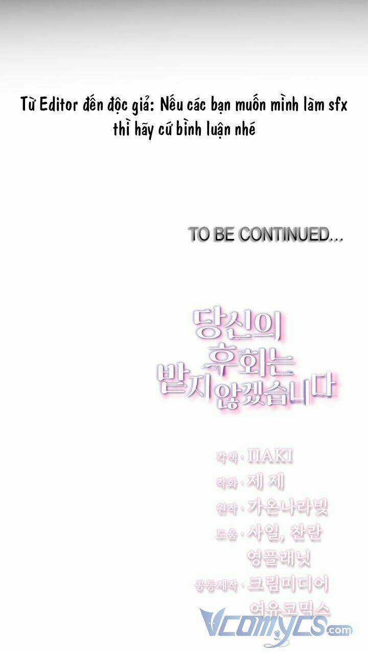 Tôi Sẽ Không Hối Tiếc Vì Anh Đâu Chapter 31 trang 69