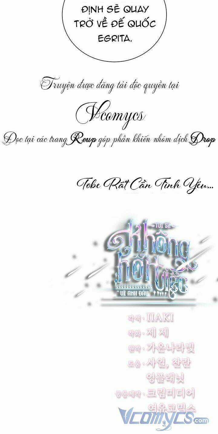 Tôi Sẽ Không Hối Tiếc Vì Anh Đâu Chapter 37 trang 56