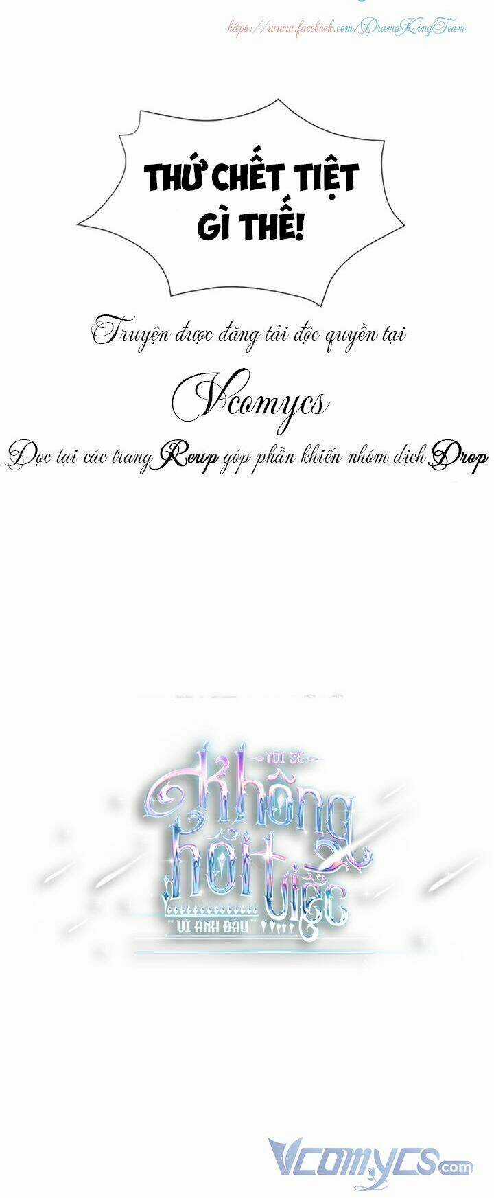 Tôi Sẽ Không Hối Tiếc Vì Anh Đâu Chapter 39 trang 2