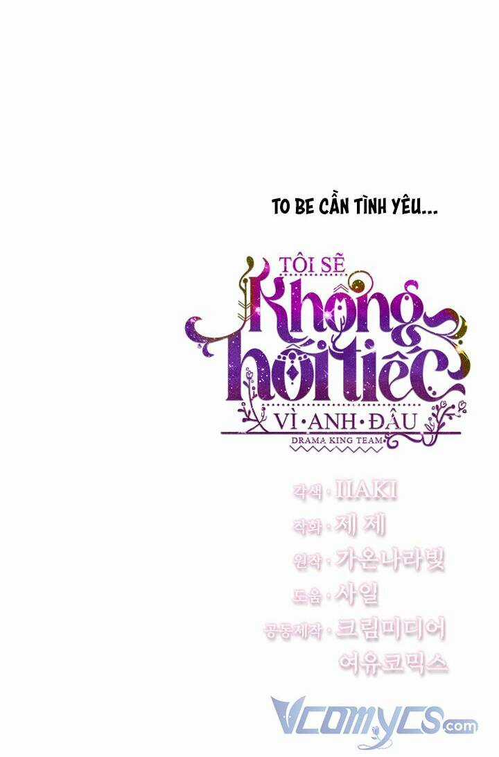 Tôi Sẽ Không Hối Tiếc Vì Anh Đâu Chapter 58 trang 62