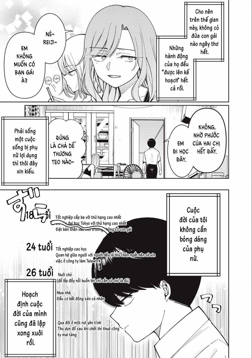 Tôi Sẽ Không Tha Thứ Cho Sự Xảo Quyệt Chapter 1 trang 3