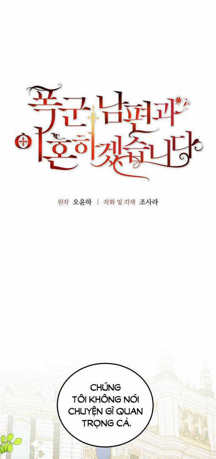 Tôi Sẽ Ly Hôn Với Người Chồng Bạo Chúa Của Mình Chapter 63.1 trang 4