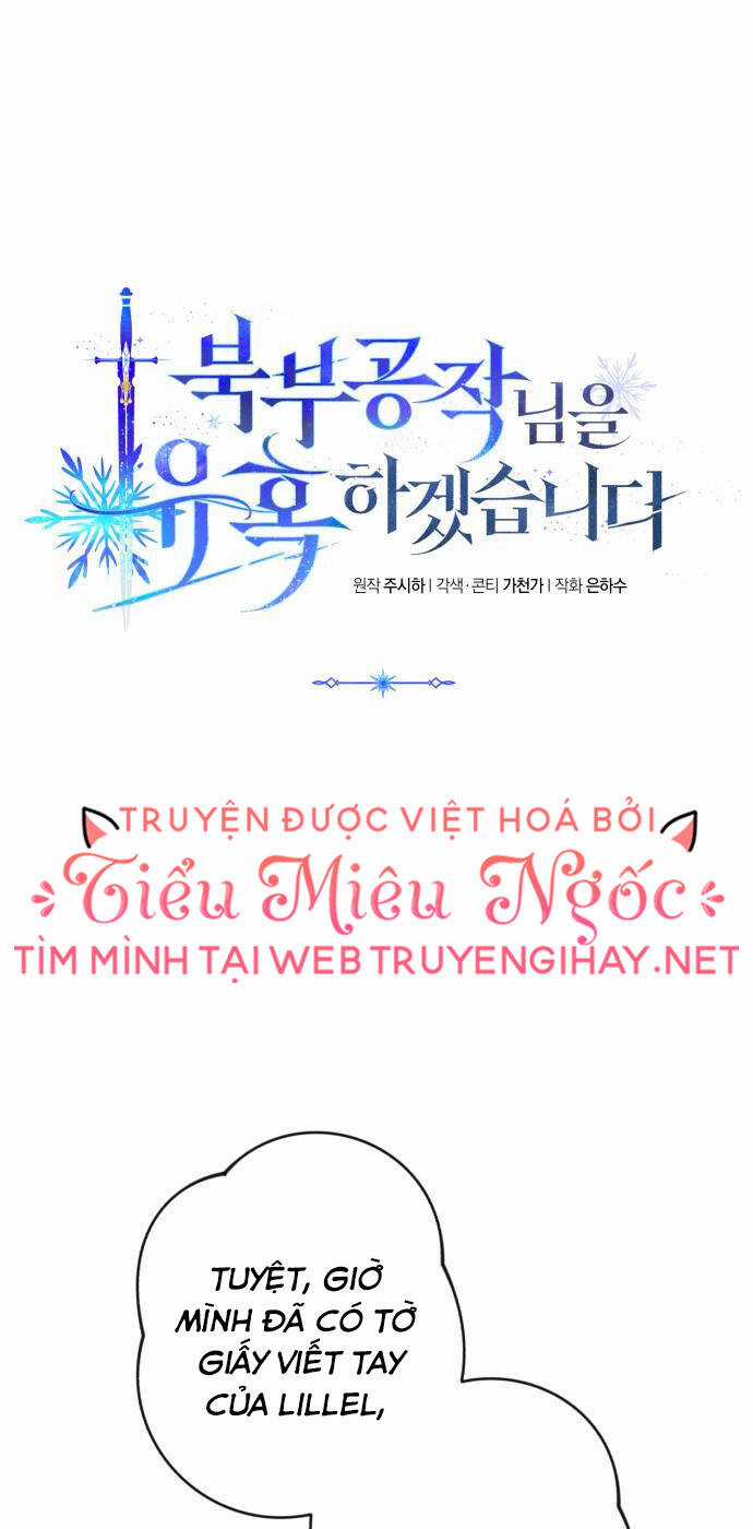 TÔI SẼ QUYẾN RŨ CÔNG TƯỚC PHƯƠNG BẮC Chapter 47 trang 31