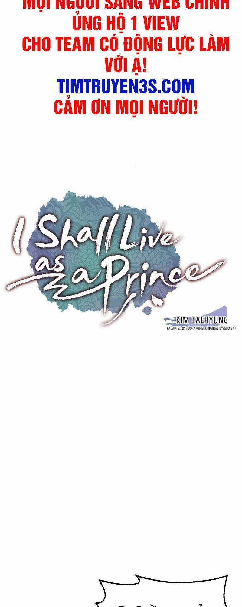 Tôi Sẽ Sống Như Một Hoàng Tử Chapter 74 trang 4