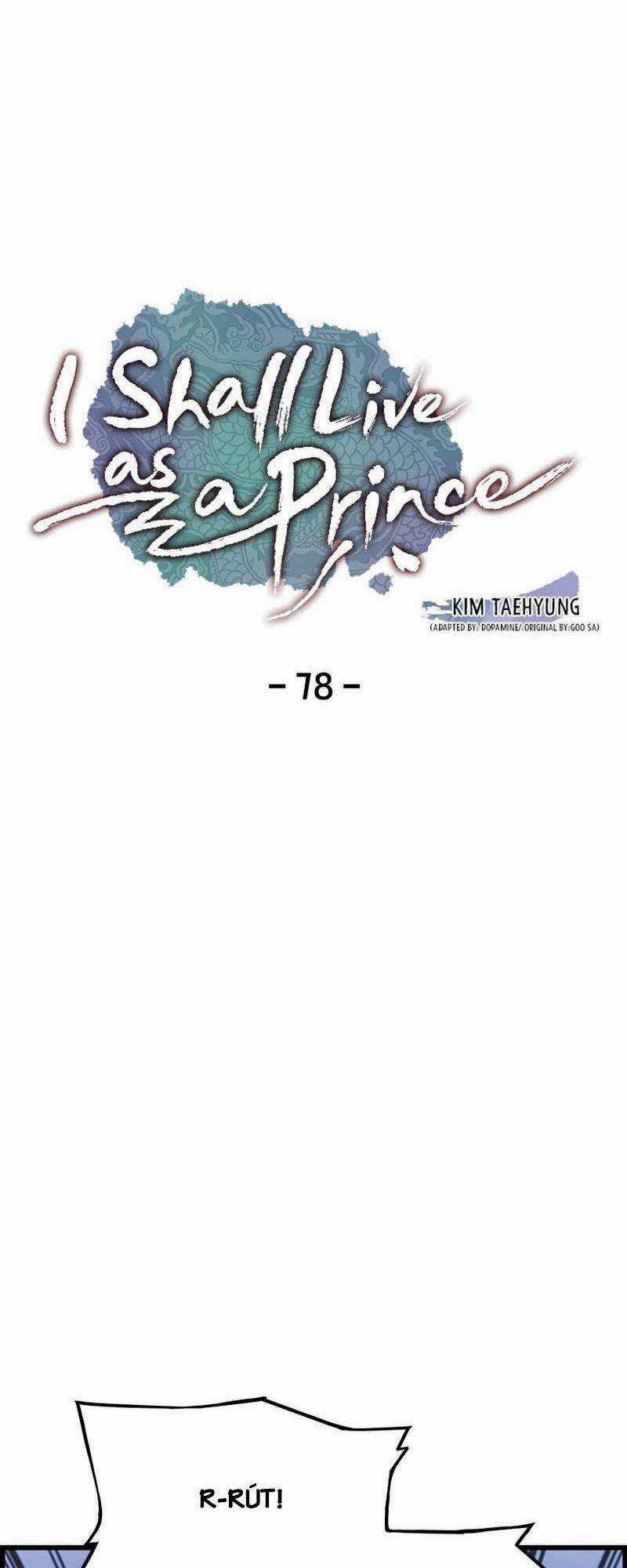 Tôi Sẽ Sống Như Một Hoàng Tử Chapter 78 trang 4