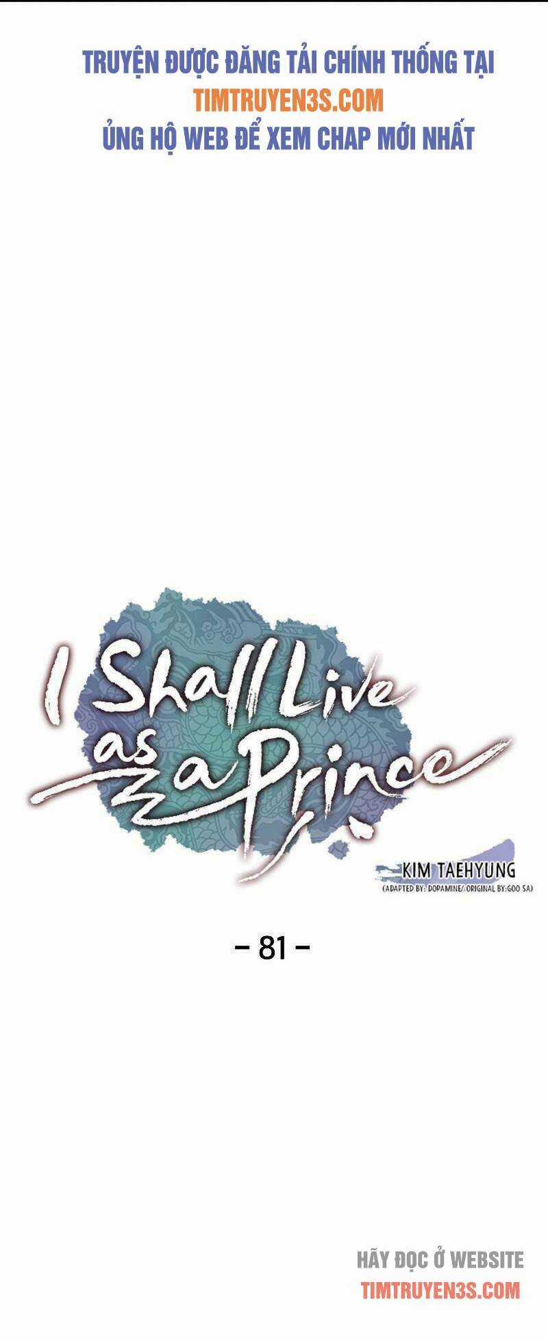 Tôi Sẽ Sống Như Một Hoàng Tử Chapter 81 trang 14