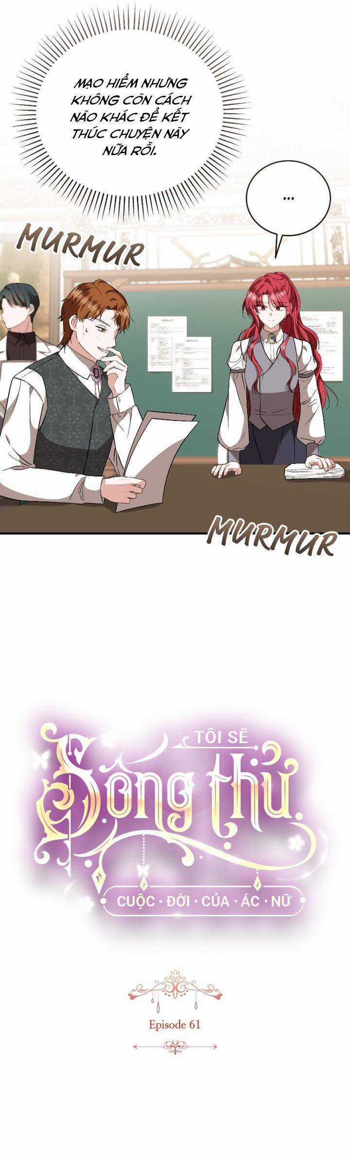 Tôi Sẽ Sống Thử Cuộc Đời Của Ác Nữ Chương 61 trang 5