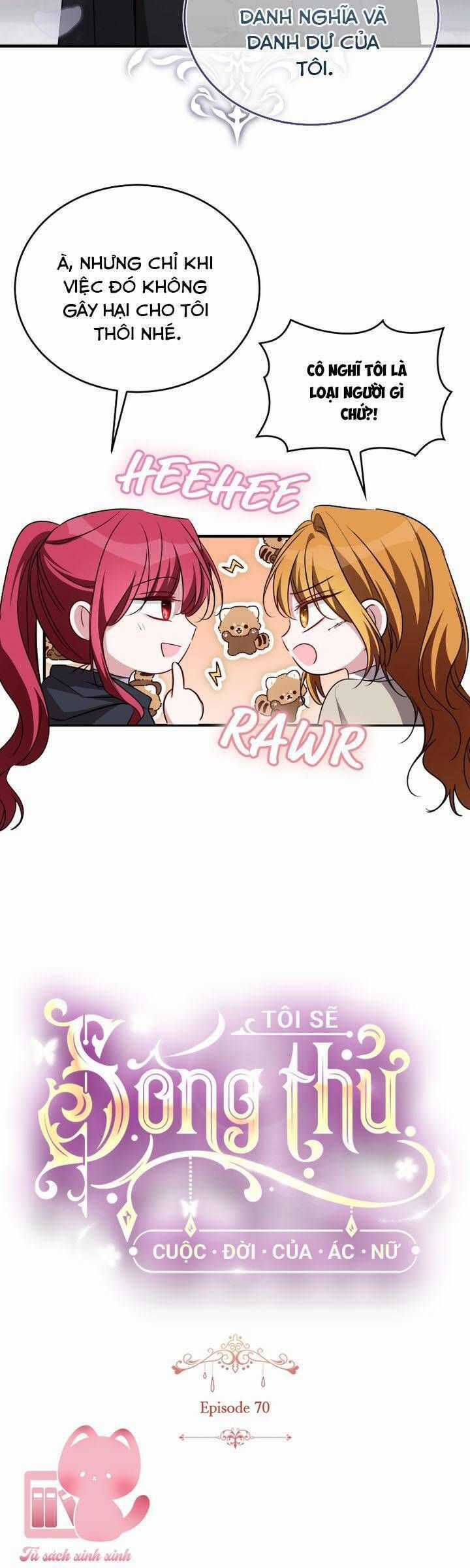 Tôi Sẽ Sống Thử Cuộc Đời Của Ác Nữ Chương 70 trang 6