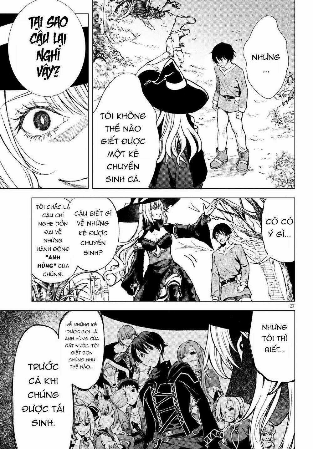 Tôi Sẽ Tàn Sát Toàn Bộ Lũ Chuyển Sinh Giả Từ Thế Giới Khác!! Chapter 1 trang 25