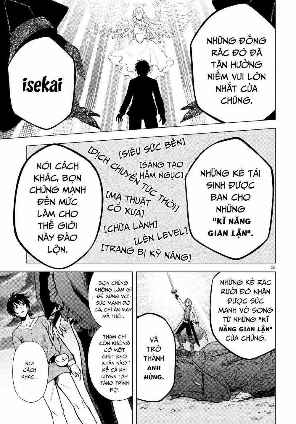 Tôi Sẽ Tàn Sát Toàn Bộ Lũ Chuyển Sinh Giả Từ Thế Giới Khác!! Chapter 1 trang 27