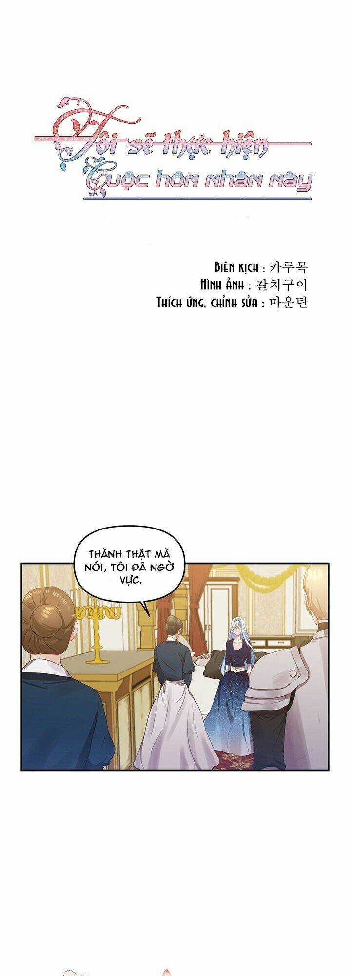 Tôi Sẽ Thực Hiện Cuộc Hôn Nhân Này Chapter 2 trang 15