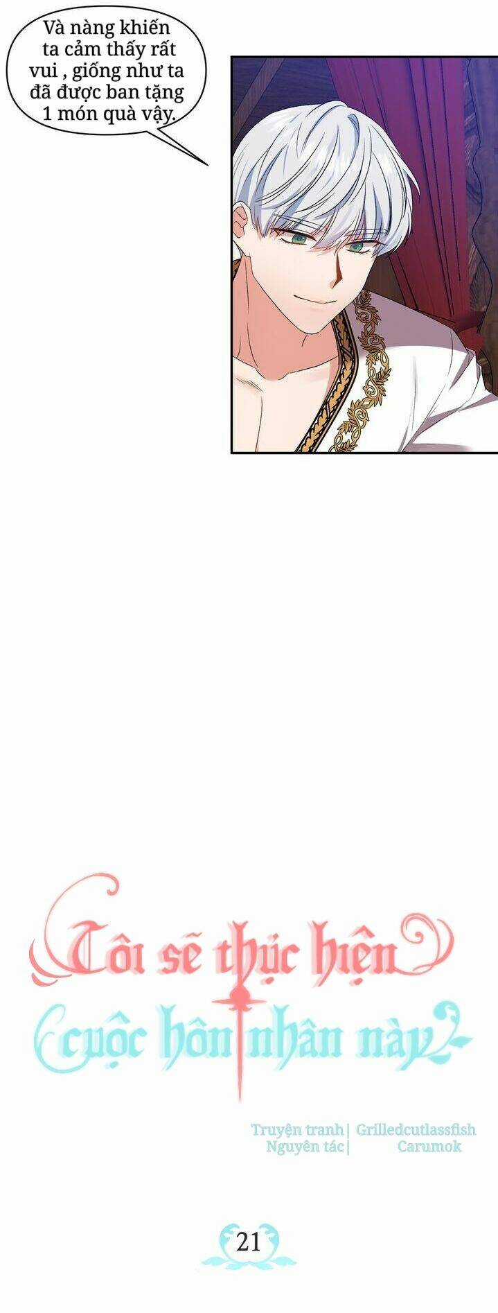 Tôi Sẽ Thực Hiện Cuộc Hôn Nhân Này Chapter 21 trang 15