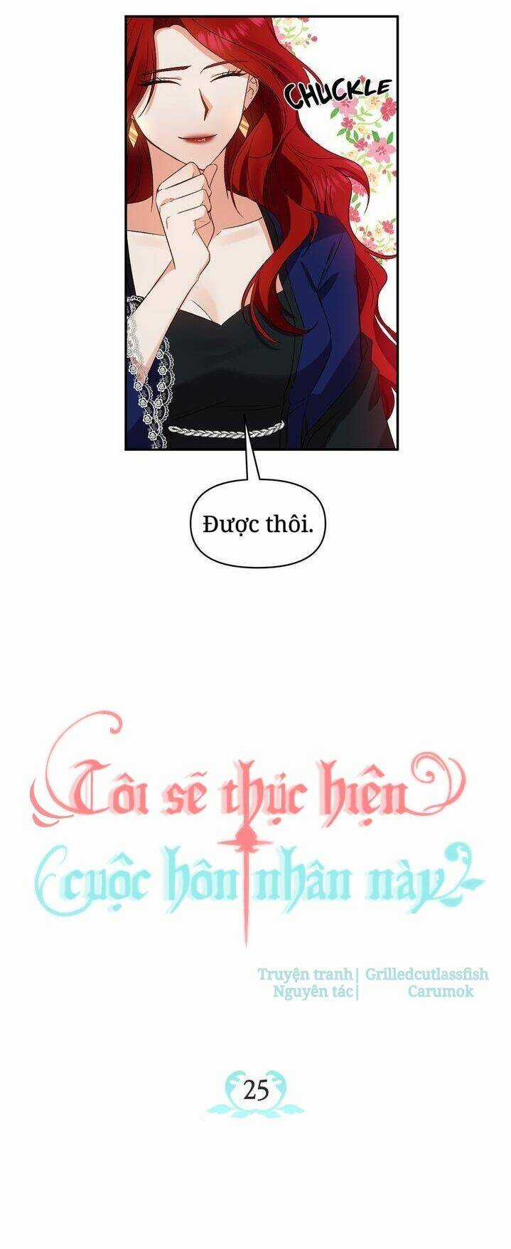 Tôi Sẽ Thực Hiện Cuộc Hôn Nhân Này Chapter 25 trang 8