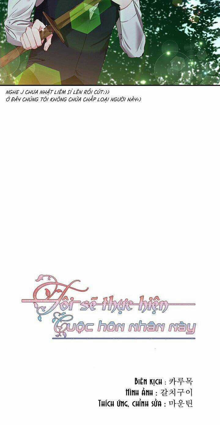 Tôi Sẽ Thực Hiện Cuộc Hôn Nhân Này Chapter 3 trang 14