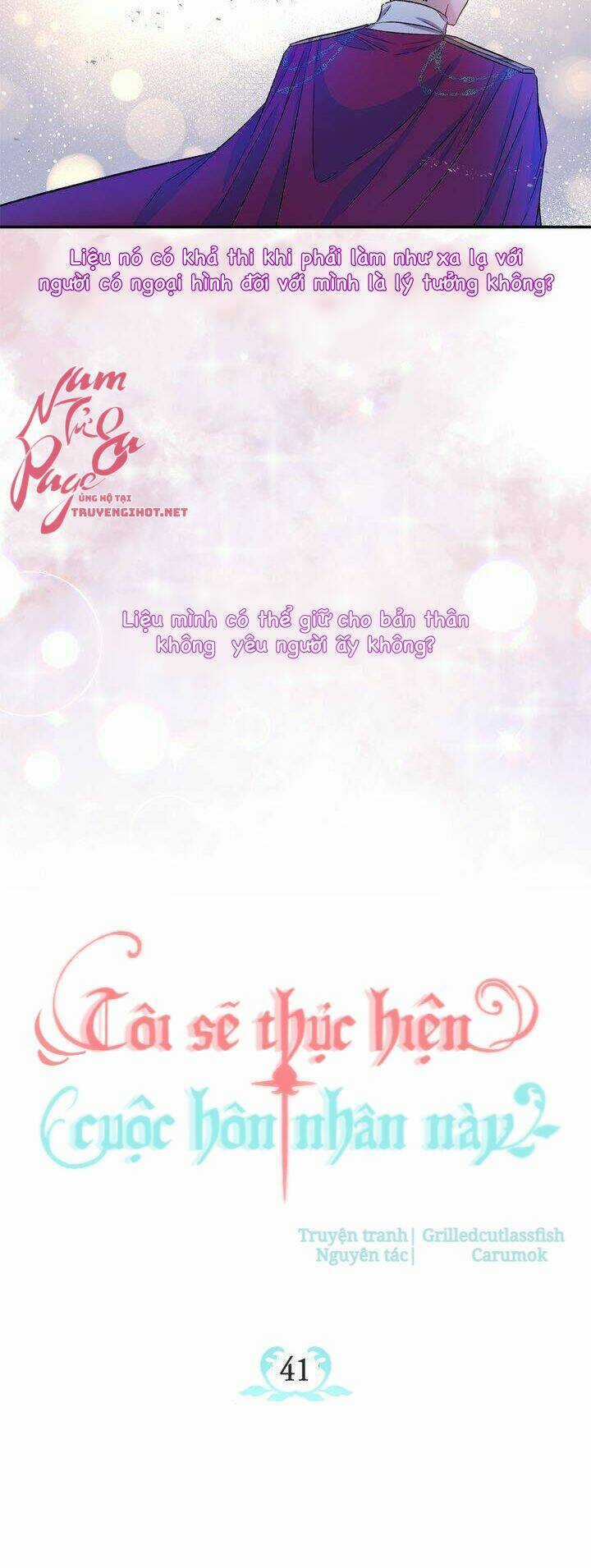 Tôi Sẽ Thực Hiện Cuộc Hôn Nhân Này Chapter 41 trang 4