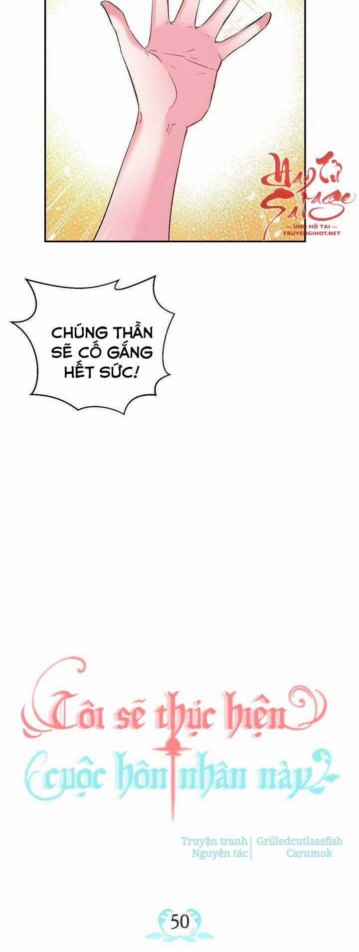 Tôi Sẽ Thực Hiện Cuộc Hôn Nhân Này Chapter 50 trang 10