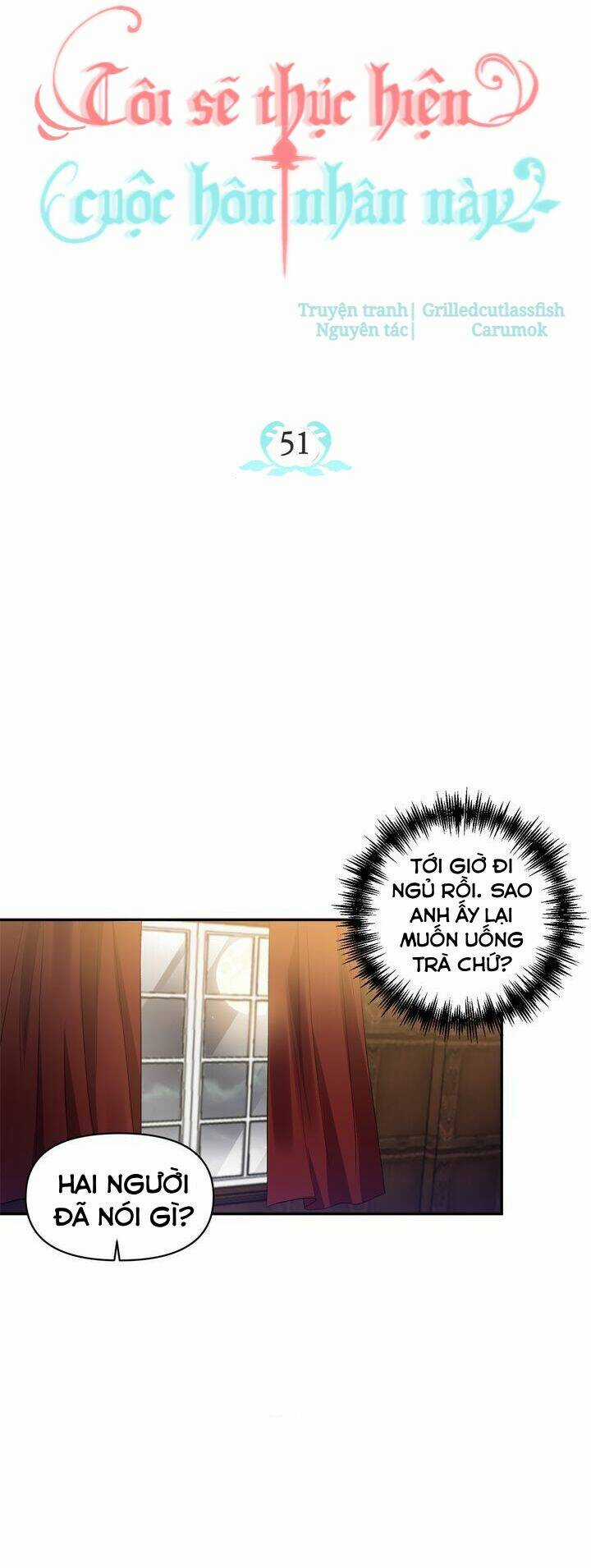 Tôi Sẽ Thực Hiện Cuộc Hôn Nhân Này Chapter 51 trang 5