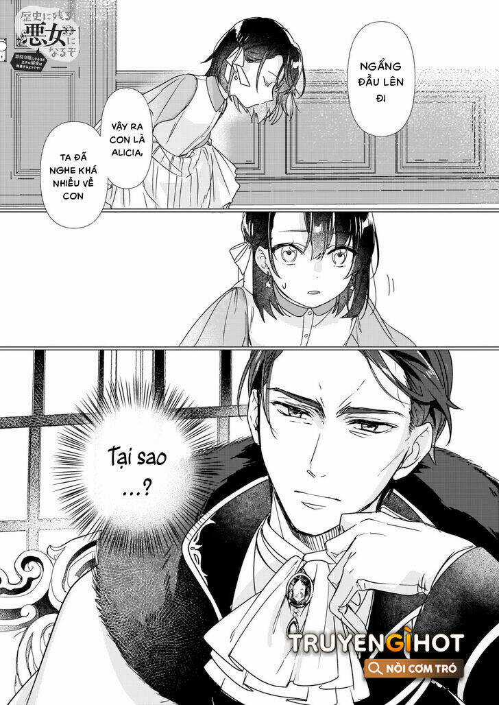 Tôi Sẽ Trở Thành Kẻ Phản Diện Được Khắc Ghi Trong Lịch Sử Chapter 2.1 trang 2